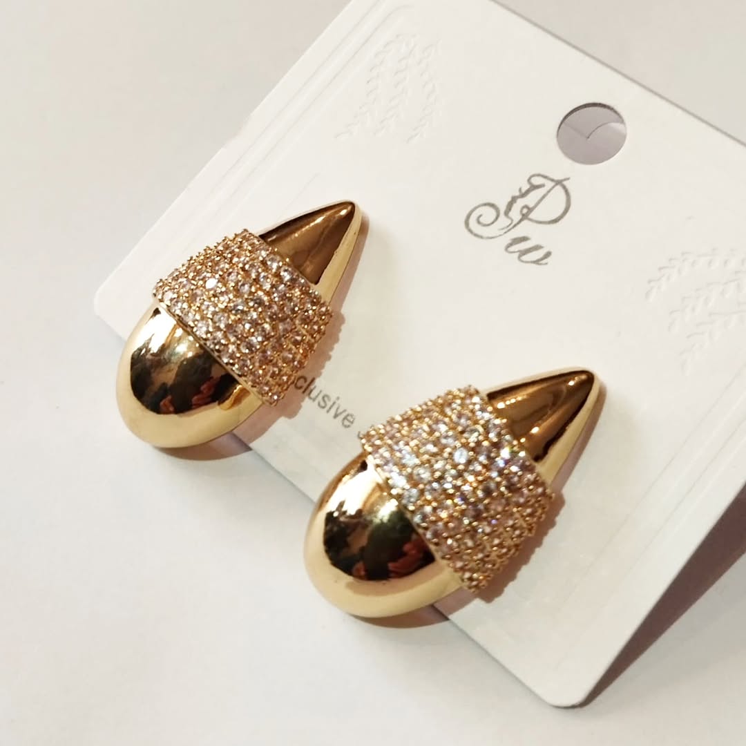 Beautiful Zircon Ear Studs