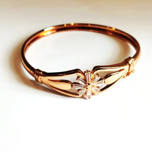 Flower gold plated Bracelet